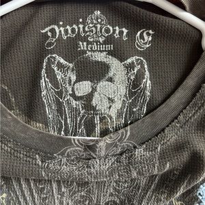 Division Green Skull Long sleeve:)